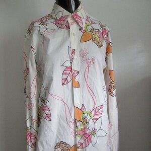 Backer Signature button front shirt blouse